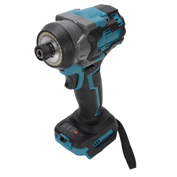 Impact Wrench del Controlador, Llave de ImpactO inalámbrica automática Reverse Parada 550 nm 3500ipm Alta Torsión Con Luz de Trabajo Led para reparación de equipos Eléctricos