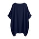 thumbnail image 3 of Mujeres Tops Color Sólido Manga Corta Malla Empalme V-Cuello Blusa Casual, Tops de Verano de las Mujeres, 3 of 8