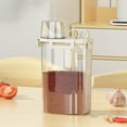 thumbnail image 2 of Rbaofujie Storage Containers Food Grade Five Grain and Miscellaneous Grain Storage Box Rice Bucket Storage Tank Storage Tank Storage Tank Storage Tank Sealing Tank Kitchen Tool Sugar Container, 2 of 7