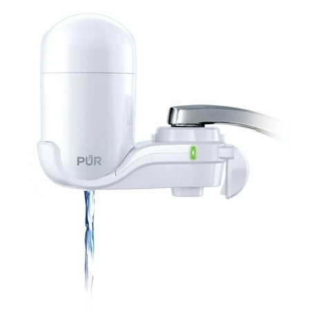 PUR Basic Faucet Water Filter, White