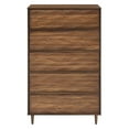 thumbnail image 4 of Dresser Drawer Chest, Walnut, Wood, Bedroom Living, Modern Contemporary HB35754, 4 of 9