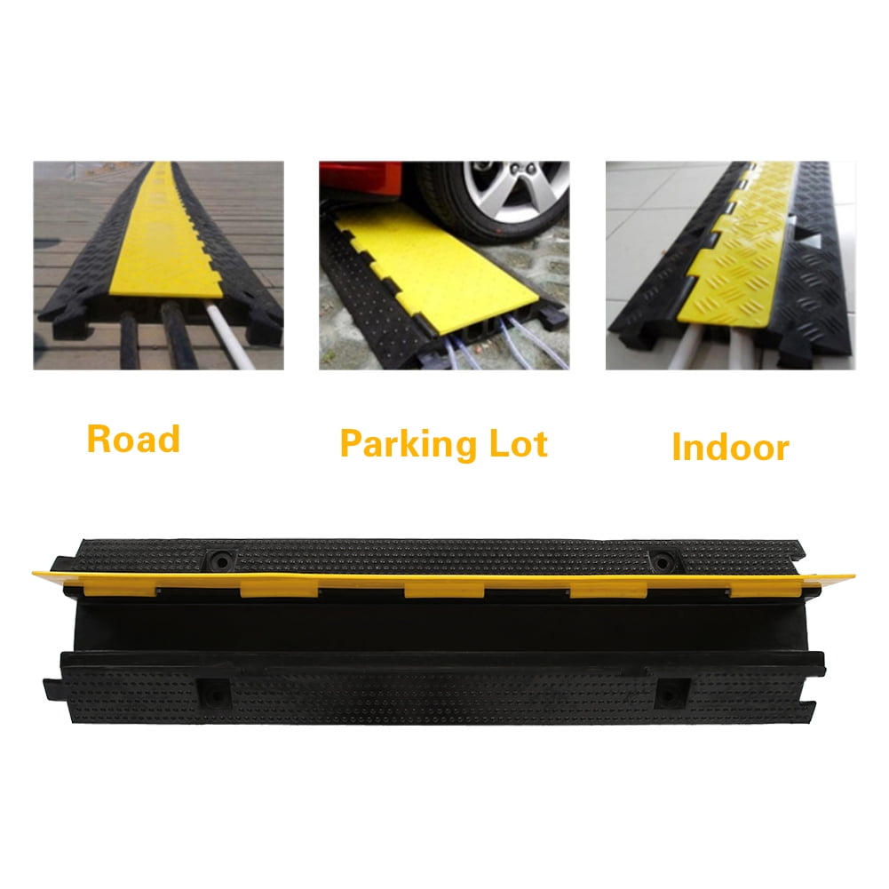 YLSHRF Speed Bump Cable Protector, Speed Bump,Heavy Duty Single Channel