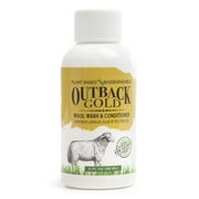 Outback Gold, Wool Wash, 2 OZ Sample Size, Plant Based Mild Liquid Soap, Cleans and Conditions Sheepskin, Wool and Delicates, with Lanolin, Tea Tree Oil, Aloe, Coconut Oil, Scented with Essential Oils