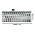 thumbnail image 4 of Sidaley Teclado Cómodo Accesorio profesional para computadora Accesorios para PC Aparato portátil Reemplazo para Air 12.5 Cuadernos de escritura y cuadernos de bocetos, 4 of 5