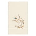 thumbnail image 3 of Authentic Hotel and Spa  Turkish Cotton Blue Bird Embroidered Cream 8-piece Towel Set, 3 of 5