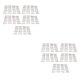 thumbnail image 2 of Qarigey Llavero Exquisito DIY Charm Decor Craft Accesorio Hacer Ornamento Colgante para Artesanías Plata 100 Piezas Plata 100 Stück 2piezas Qarigey CBP351639, 2 of 5