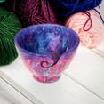 thumbnail image 4 of Ommi Handcrafted Resin Yarn Bowl, Knitting Resin Storage Bowl, Crochet Kit Organizer. (Purple), 4 of 4