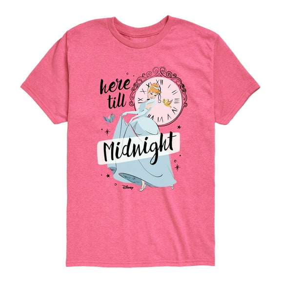 Disney - Here Till Midnight - Toddler & Youth Short Sleeve Graphic T-Shirt