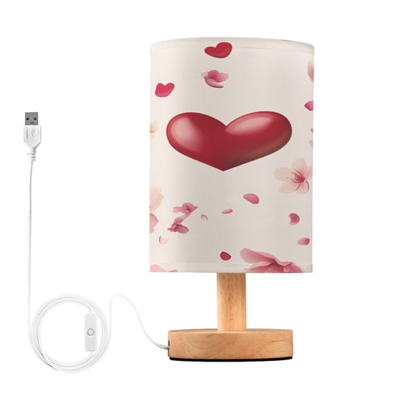 BZSMCE Lamp Modern Pink Cherry Blossoms Creative Patter Night Light