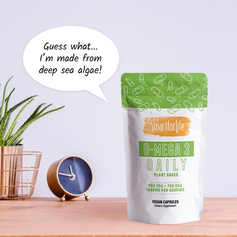 Smart for Life Plant Based O-mega3 180 Ct