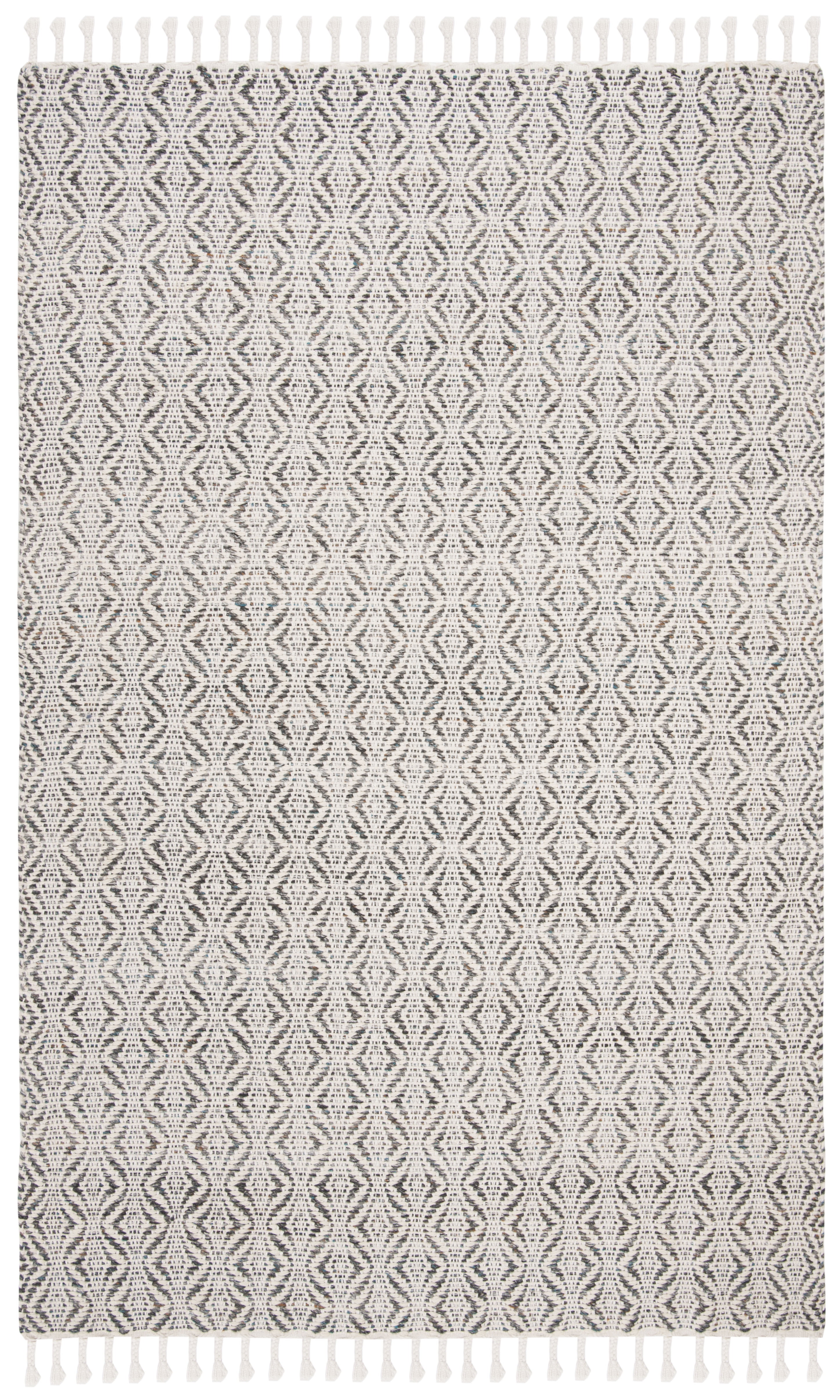 SAFAVIEH Natura Mesa Geometric Striped Area Rug, Beige, 6' x 9'