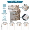 thumbnail image 6 of Eucalyptus Leaves Table Runner 72 Inches Long Farmhouse Dress Scarves, Brown Summer Botanical Weeping Dining Tablerunner for Coffee Table/Kitchen Island/Party Décor, 13" x 72", 6 of 8