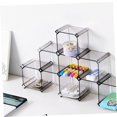 thumbnail image 4 of DRAFIDEEP 6-Piece Grey Desk Organizer Set with Multiple Compartments, Practical Storage Box for Office and Home Use, 4 of 8