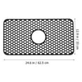 thumbnail image 2 of unbranded Tapete Para Fregadero De Cocina De Silicona Flexible Para Proteger Y Drenar Agua, 2 of 6