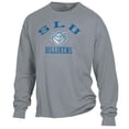 thumbnail image 2 of Men's ComfortWash Gray Saint Louis Billikens Arch Logo Garment Dyed Long Sleeve T-Shirt, 2 of 3