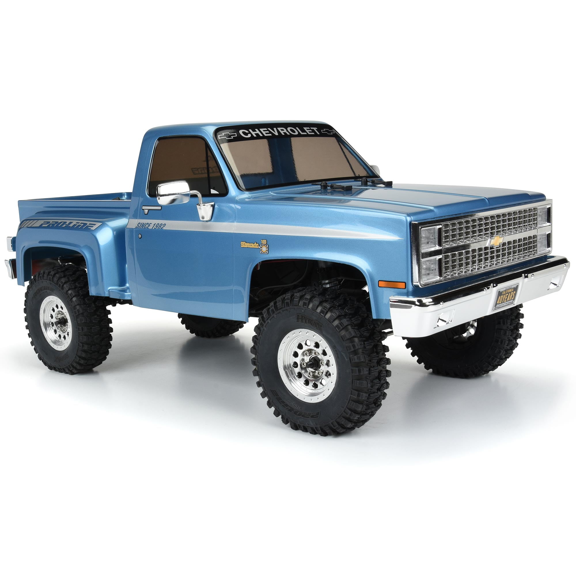 Axial RC Truck 1/10 SCX10 III Pro-Line 1982 Chevy K10 4 Wheel Drive Rock Crawler Brushed RTR Battery and Charger Not Included AXI03029 Trucks Electric RTR 1/10 Off-Road