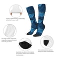 thumbnail image 3 of Fotbe Stingray Calcetas Divertidas Estampadas para Hombre y Mujer, Calcetas de Algodón hasta la Rodilla para Caminar, Correr, Enfermería y Embarazo, 3 of 6