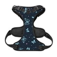 thumbnail image 5 of Lsque Beautiful Butterflies Dog Harness, No-Pull Pet Harness with 2 Leash Clips, Adjustable Soft Padded Dog Vest with Easy Control Handle for Large Dogs-X-Large, 5 of 9