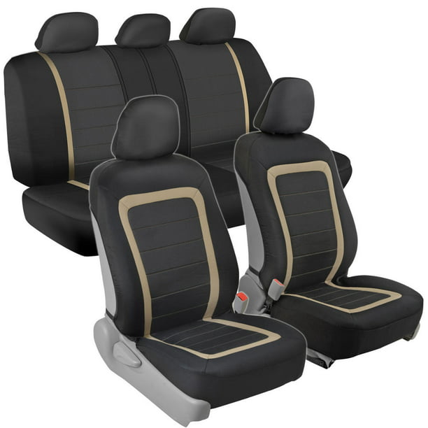 Advanced Performance Car Seat Covers - Instant Install Sideless Fronts