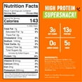 thumbnail image 2 of - Crunchy Roasted Edamame Beans (Sea Salt) - Keto Snacks (2g Net) - High Protein Healthy Snacks (14g Protein) - Low Carb & Calorie, Gluten-Free Snack, Vegan Food - 4 oz (3 Pack), 2 of 5