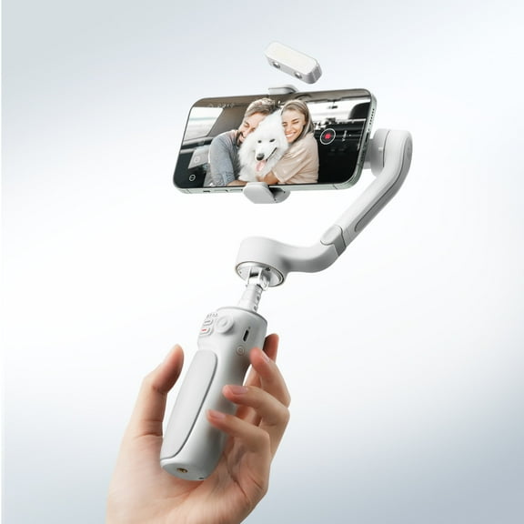Zhiyun Smooth Q4 Gimbal Stabilizer for Smartphone,3-Axis Gimbal for Cellphone,Built-in Extension Rod,Portable and Foldable,Vlogging Stabilizer, Video