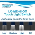 thumbnail image 6 of HQRP Touch Light Table Lamp Dimmer Switch Control Module Sensor, 6 of 7