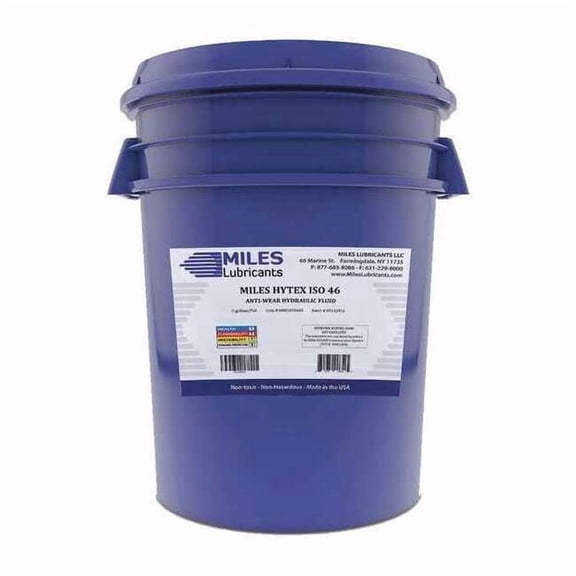 MILES LUBRICANTS Oil,46,20W,Pail,35 lb.,99 Viscosity M001000603