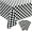Black and White, variant on 12 Packs Bule and White Checkered Tablecloths Party Picnic Disposable Table Covers 54 × 108 Inches Splashproof Plastic Checkered Gingham Tablecover for Outdoor Dinners Party Retro Celebrations