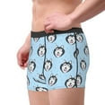thumbnail image 2 of Hirioo Husky Head for Men's Boxer Briefs Men Cotton Underwear Boxer Briefs Panties-Small, 2 of 5