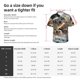 thumbnail image 5 of Balery Wolf Family Winter Wonderland Camisas hawaianas de manga corta para hombre, camisas playeras de corte holgado, camisas de vacaciones con botones,Large, 5 of 7
