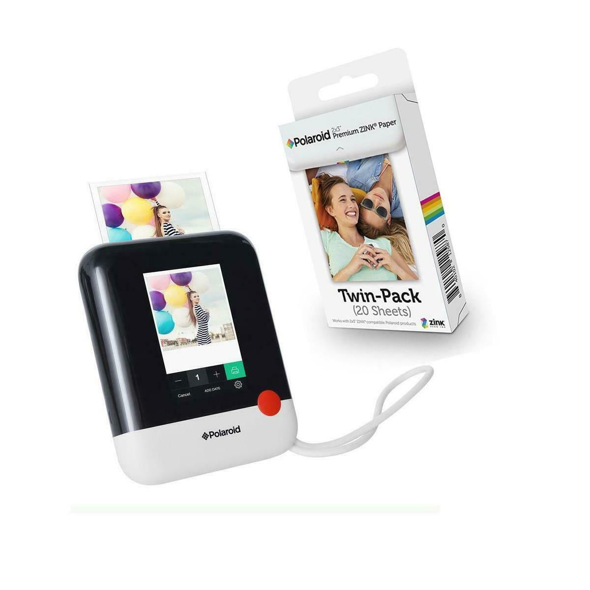 Polaroid POP 20MP Instant Digital Camera with ZINK Printing, White W