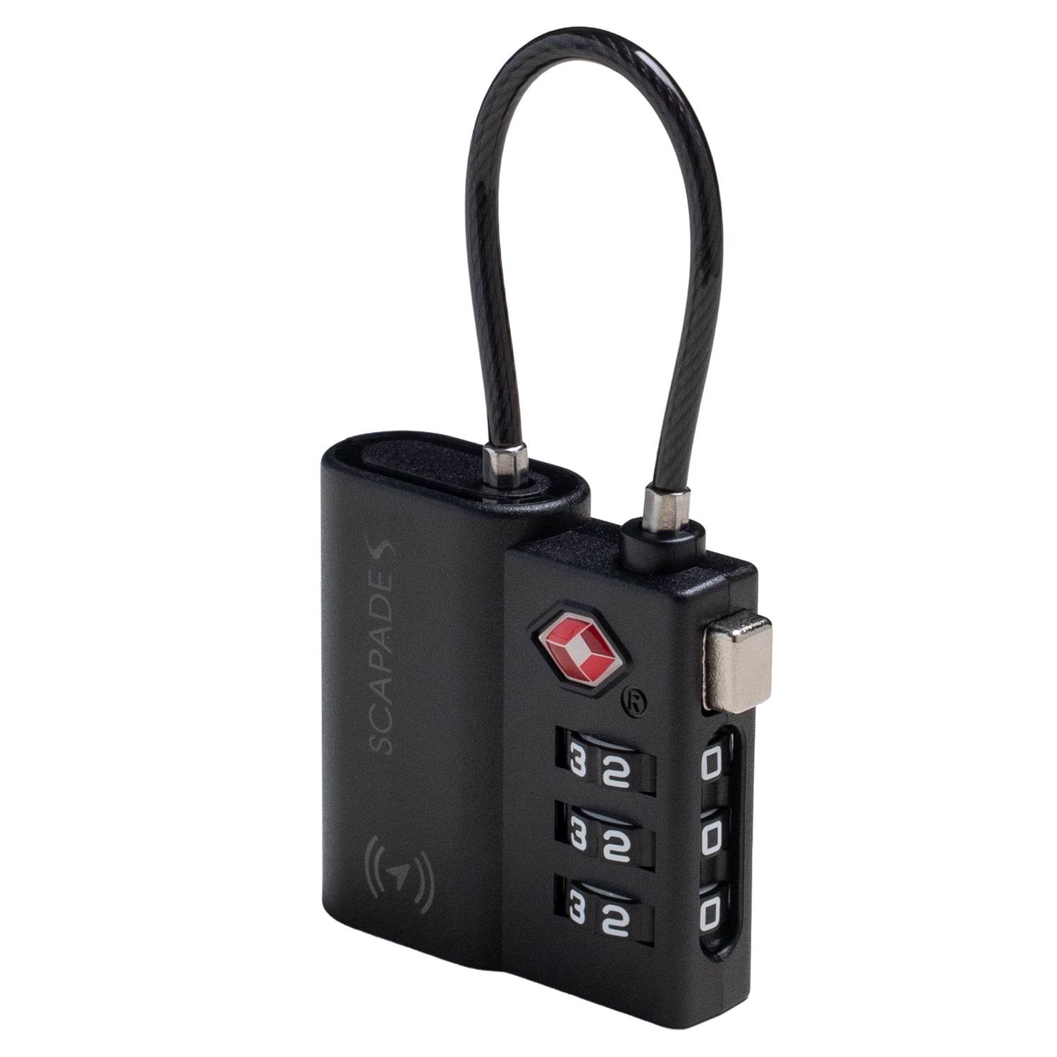 Scapade AirLock TSA-Approved Suitcase Lock with Apple Find My Tracker, S-LOCK