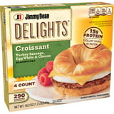 Jimmy Dean Delights Turkey Sausage, Egg White & Cheese Croissant ...