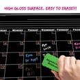 thumbnail image 5 of FungLam Magnetic Calendar for Fridge, Dry Erase Calendar Board, 16" x 12" Whiteboard Calendar Use as Weekly or Monthly Planner/Organizer, 5 of 6
