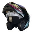thumbnail image 3 of Casco Abatible Joker Guasón Moto Kov Dc Comics Led + Lentes KOV  Zero, 3 of 4