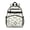 Geometric Diamond White, variant on Geometric Diamond Orange Pattern Backpack for School, Cute School Bag with Adjustable Shoulder Straps and Padded Back, 15.25"x11.5"x5.25"