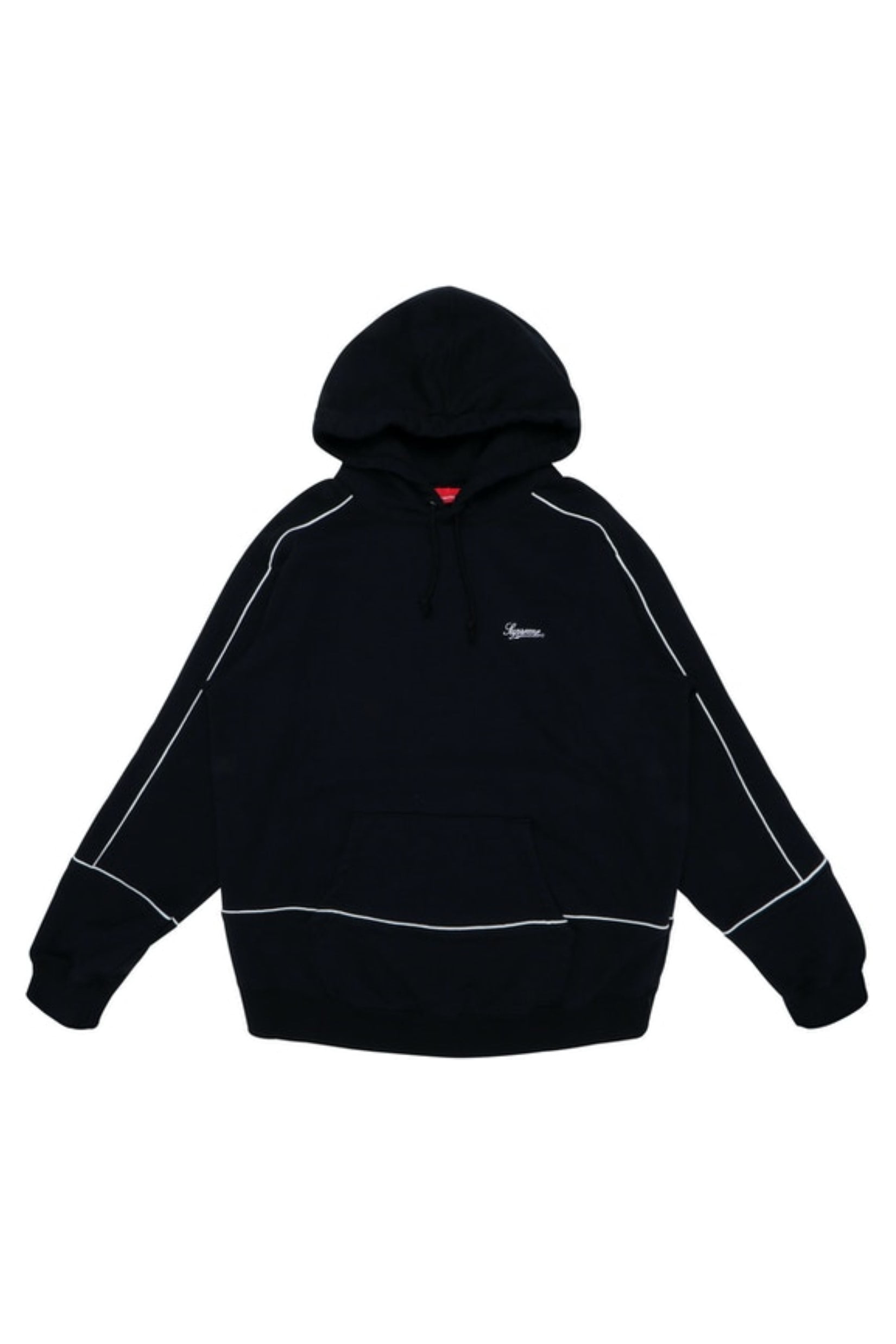 supreme piping hoodie