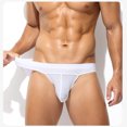 thumbnail image 3 of Men's Low-Rise Solid Color Highly Breathable Briefs, 3 of 4