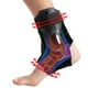 thumbnail image 3 of Tobillera para deportes al aire libre, tobillera transpirable para correr, baloncesto, recuperación de lesiones, esguince, mujeres, hombres, L (talla 40-43) YUNYI BRAND Deportes, 3 of 8