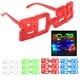 thumbnail image 2 of Gafas luminosas para fiesta, Bar, festivales, suministros de utilería, gafas 2021, 12 Uds., 2021, 2 of 14