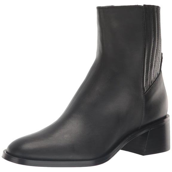 Dolce Vita Women's Linny H2o Fashion Boot 7.5 Black Leather H2O