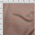 thumbnail image 3 of oneOone Polyester Spandex Dark Rose Brown Fabric Sea Craft Projects Decor Fabric Printed By The Yard 56 Inch Wide, 3 of 4