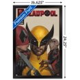 thumbnail image 2 of Marvel Deadpool & Wolverine - Homage Cover Wolverine Kisses Wall Poster with Magnetic Frame, 22.375" x 34", 2 of 4
