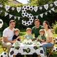 thumbnail image 4 of Giant Soccer Ball Balloon, 40 Inch Large White Foil Number Sports Themed Party Decoration, Festive Decor Supply for Birthday, Party, Celebration, Event, 4 of 7