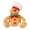 Style B, variant on Eosunjian Gingerbread Man Doll Plush Christmas Doll Toy Soft Stuffed Sitting Cookie Gingerbread Festive Decor for Xmas New Year Gift