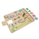 thumbnail image 4 of Tablero de habilidades para niños pequeños, tema de desbloqueo, coordinación mano-ojo, tablero sensorial de madera gruesa para educación, aprendizaje familiar, 4 of 5