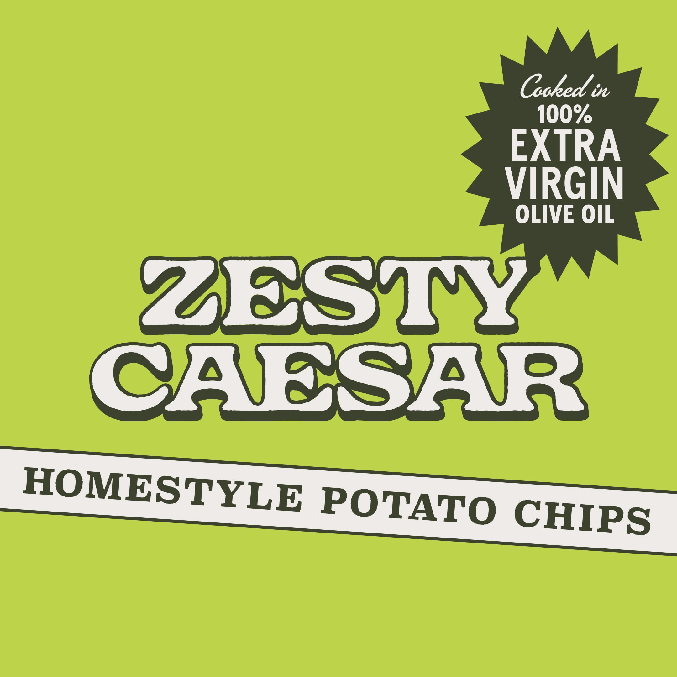 Graza Zesty Caesar Homestyle Potato Chips 5.5oz Bag