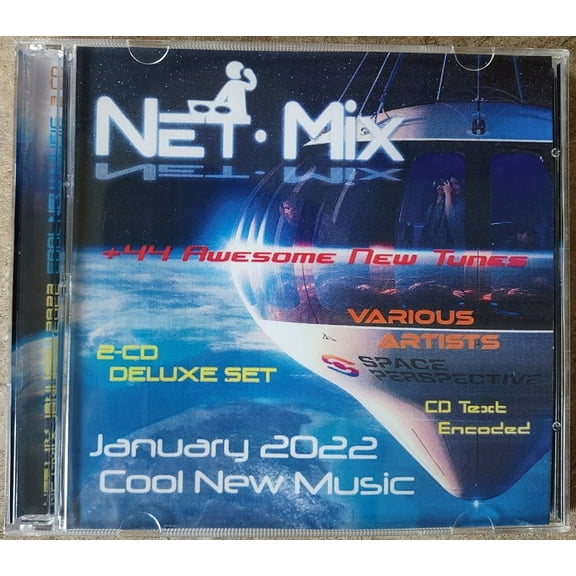Net-Mix January 2022 Cool New Music 2-CD Deluxe Set Various Artists
