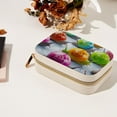 thumbnail image 7 of Snail Velvet Portable Earring Holder with Removable Compartment: Display Case, Jewelry Box, Decorative Box - Gift!, 7 of 7