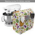 thumbnail image 2 of Fruits and Vegetables Stand Mixer Cover, Colorful Fresh Farm Products Scattered on a Plain Background, Kitchen Appliance Organizer Bag Cover with Pockets, 5 Quarts, Multicolor, by Ambesonne, 2 of 4
